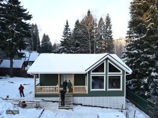 Дом по авторскому проекту на базе Стекло-92 — реализованный проект, UnitDom